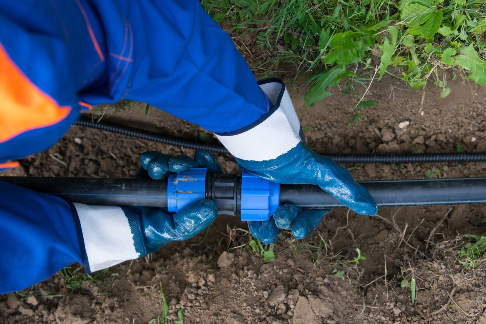 irrigation pipe repair