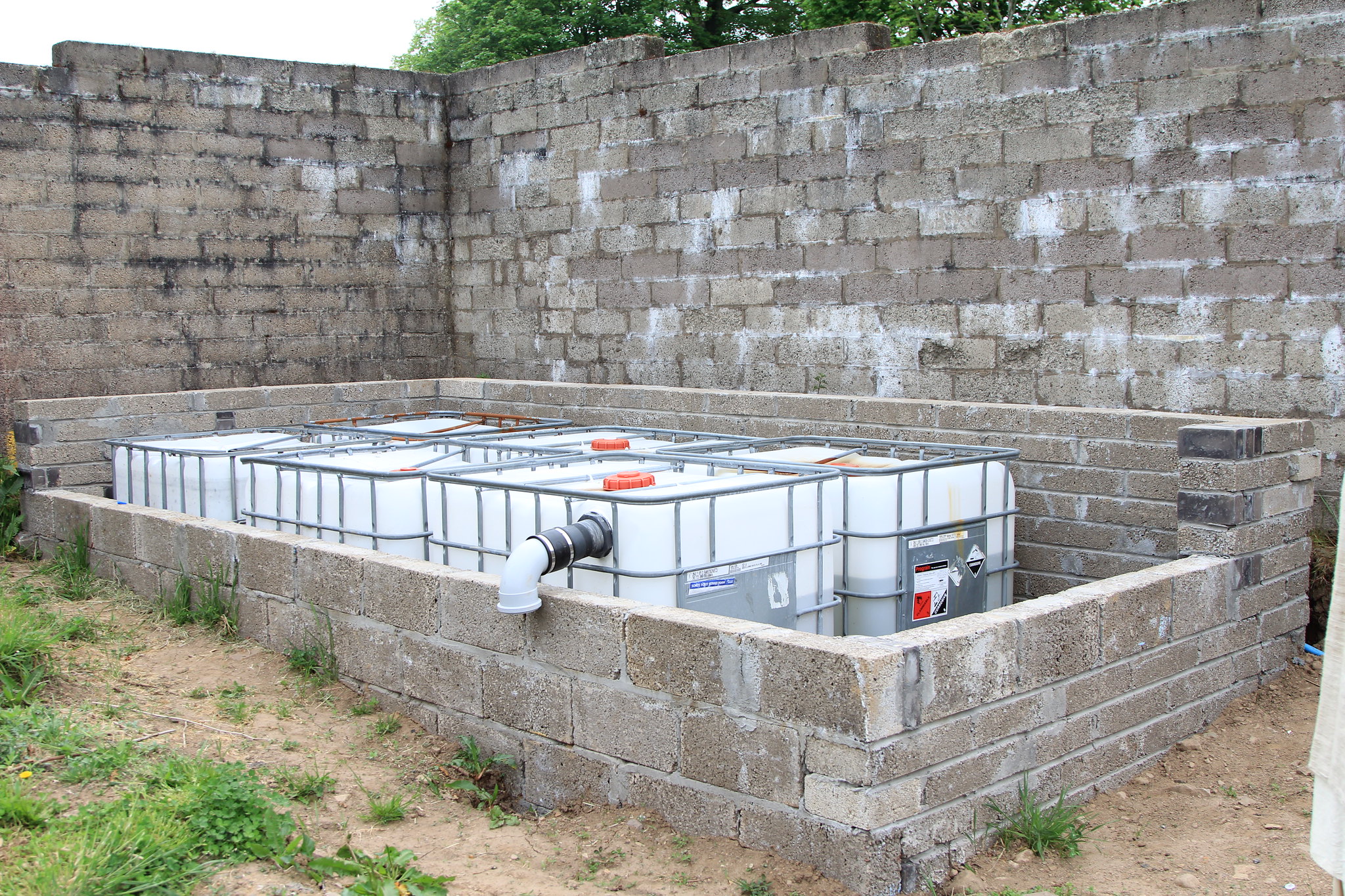 rain harvesting tanks